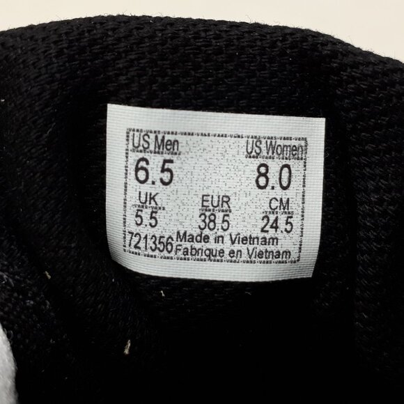 Vans Old Skool Galaxy Black White Skate Authentic Shoe Sneaker Womens Size 8 US - Picture 9 of 12